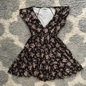 Urban Outfitters Tiered Ruffle Mini Dress